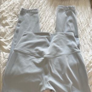 lululemon athletica Pale Blue High-Rise Leggings